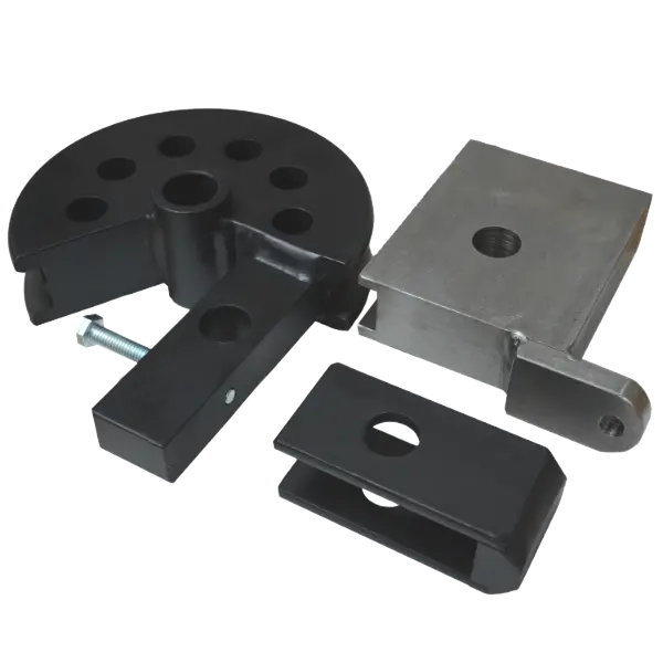 105 Series 180° Square Tube Bending Die – 0.75" Od, 4.5" Clr 1