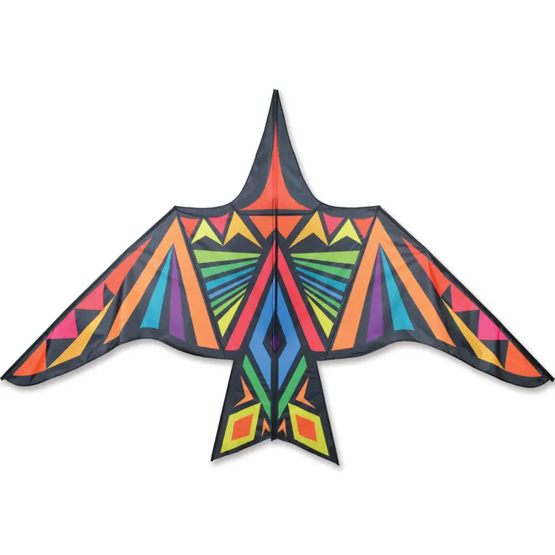 11.5-Foot Rainbow Geometric Thunderbird Kite 1