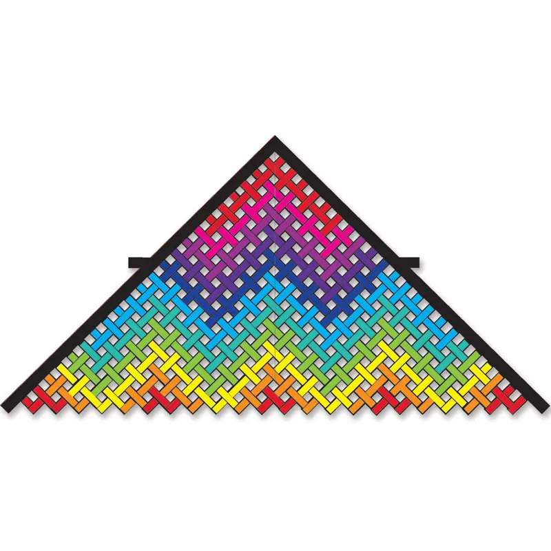 11-Foot Rainbow Water Mesh Delta Kite 1