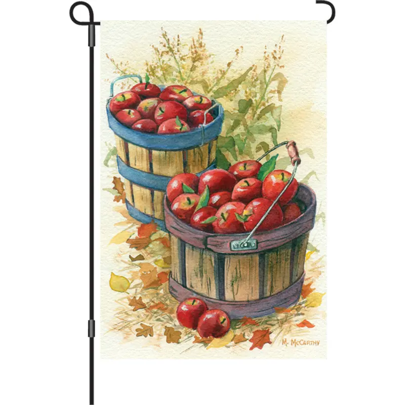 12-Inch Apple Baskets Garden Flag 1