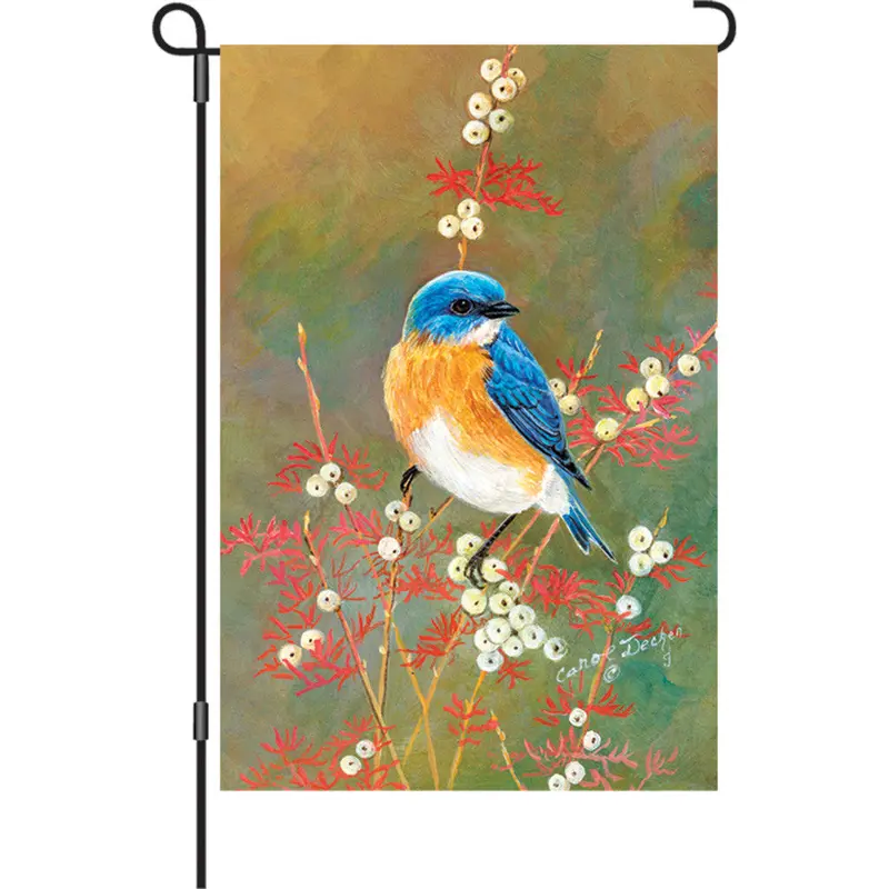 12-Inch Bluebird Beauty Garden Flag 1