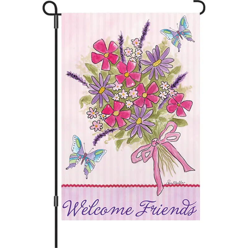 12-Inch Bouquet For Friends Garden Flag 1