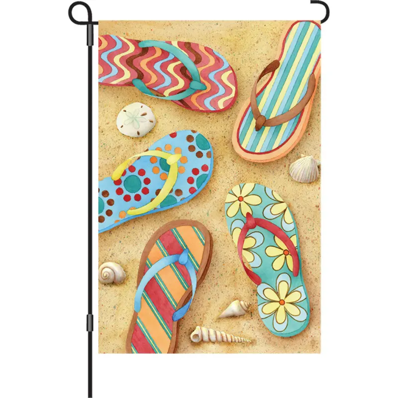 12-Inch Flip-Flop Sand Flag 1
