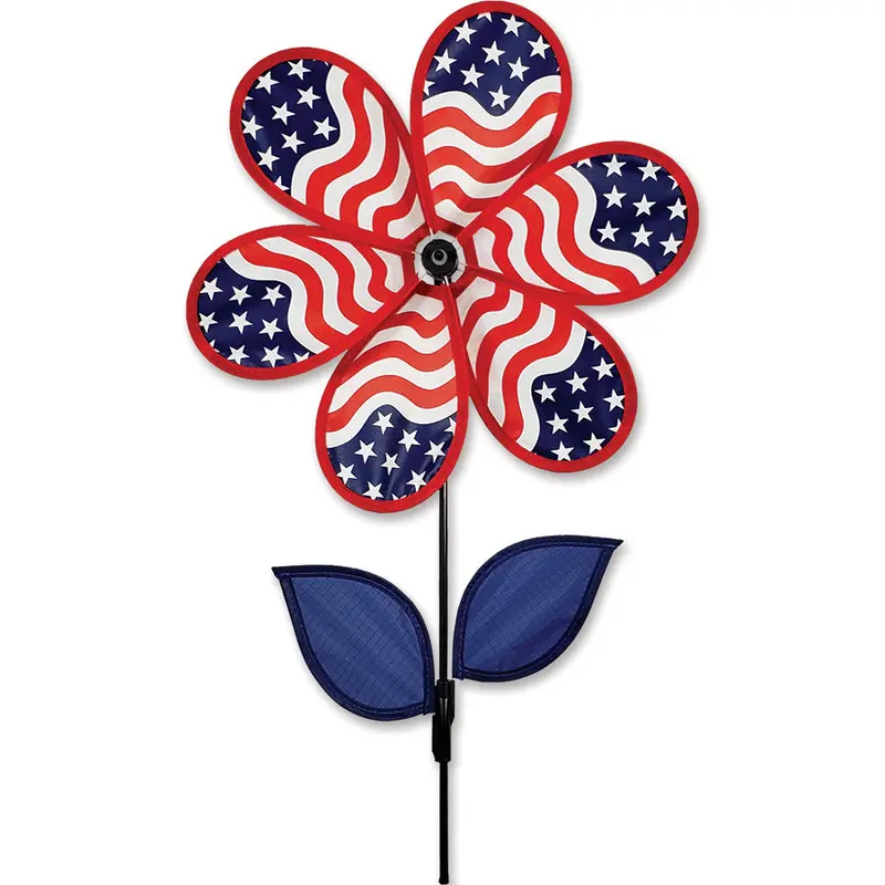 12-Inch Patriotic Flower Spinner By Bold Innovations 1