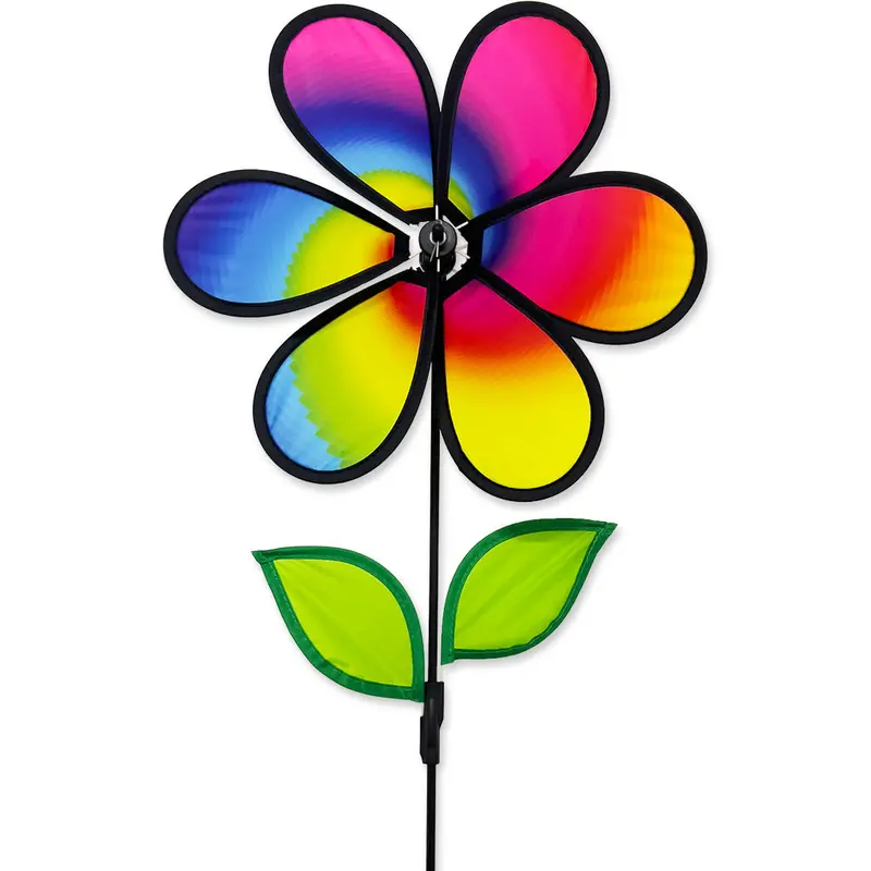 12-Inch Rainbow Spiral Flower Spinner By Bold Innovations 1