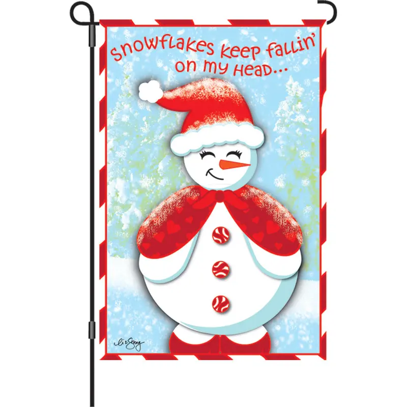 12-Inch Snow Cutie Winter Flag 1