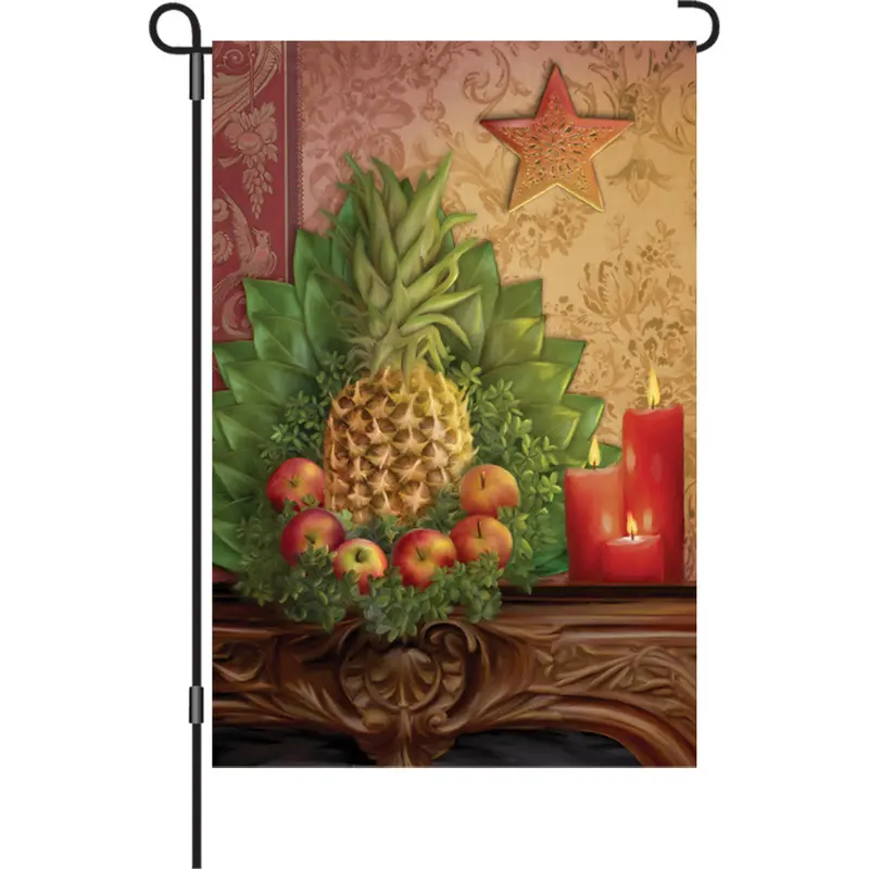 12-Inch Traditional Pineapple Pattern Flag 1