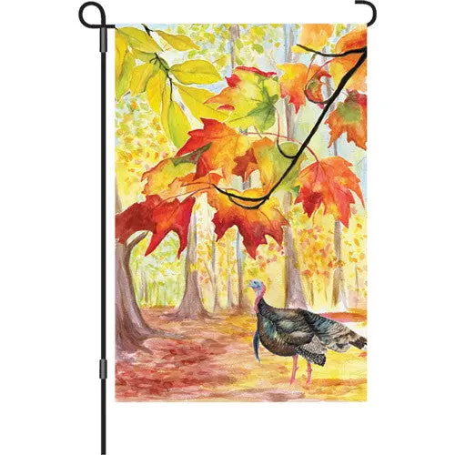 12-Inch Turkey Hollow Seasonal Flag 1