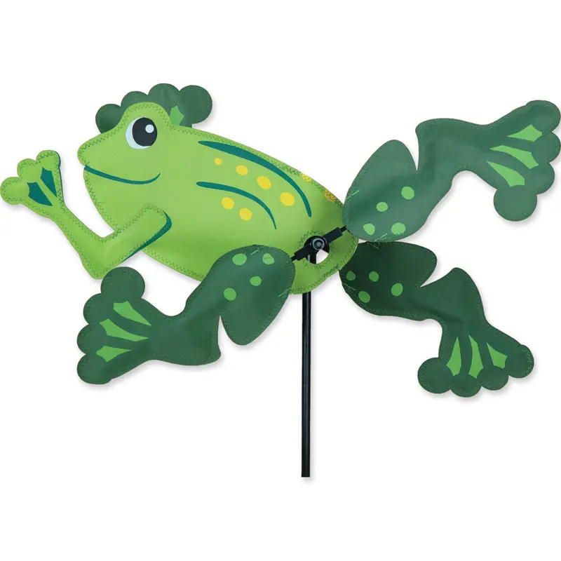 13-Inch Frog Whirligig Spinner 1