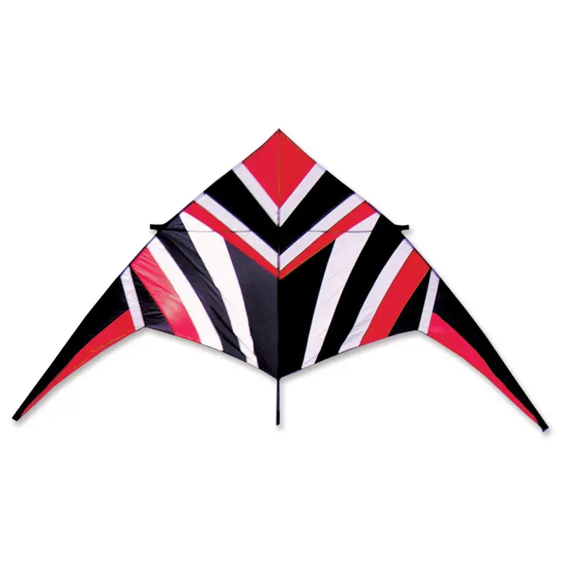 14-Foot Classic Delta Kite – Red, White, And Black 1