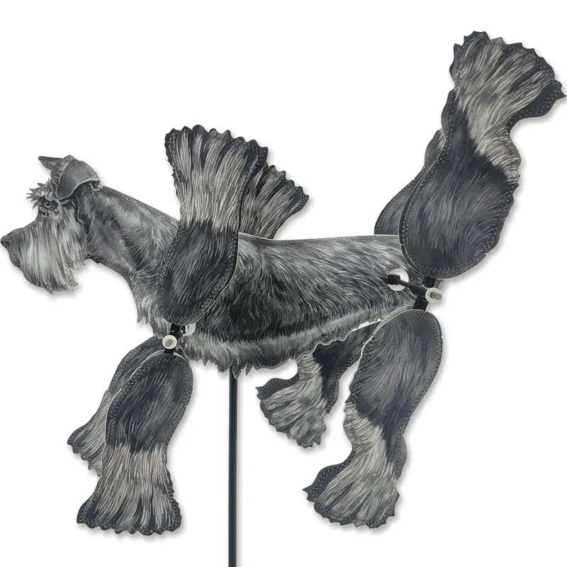 16-Inch Schnauzer Whirligig Spinner 1