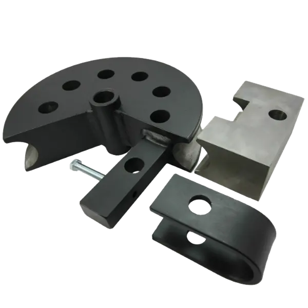 180° Schedule 40 Pipe Bending Die For 105 Brute Bender — Nps 1.25, 4.5" Clr 1