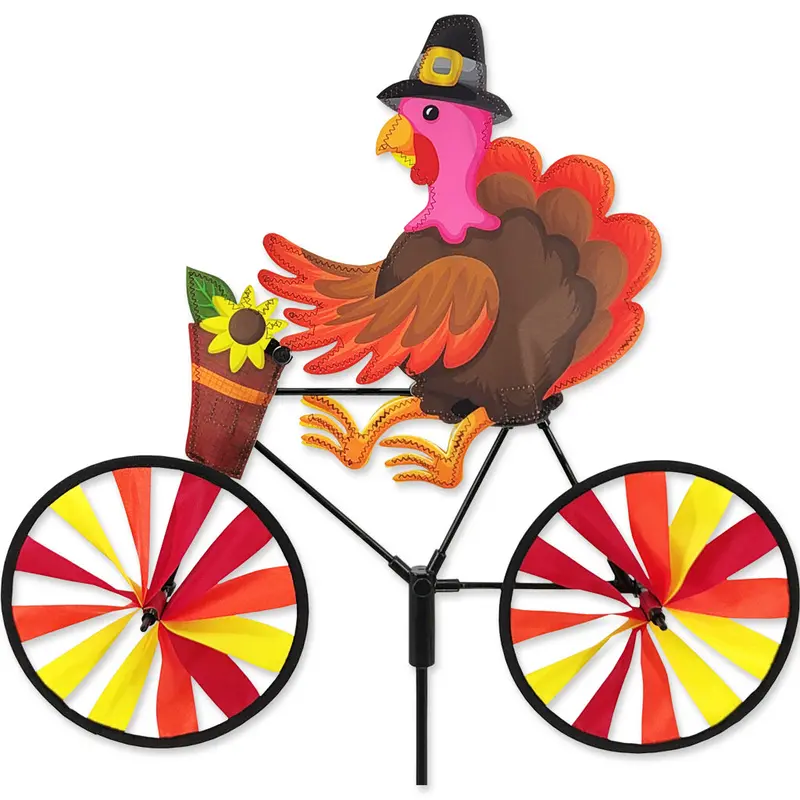 20-Inch Turkey-Themed Garden Spinner 1