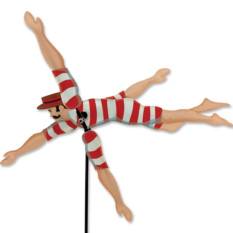 20-Inch Whirligig Spinner – Victorian Swimmer Theme 1