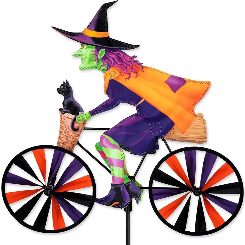 20-Inch Witch-Themed Bike Spinner 1