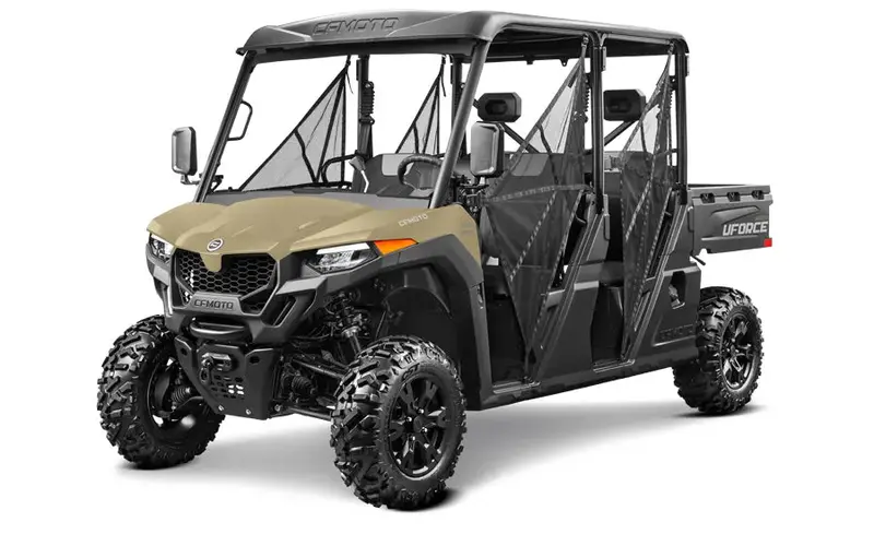 2026 Cfmoto Uforce 800 Crew Cab Utv – Tan 1