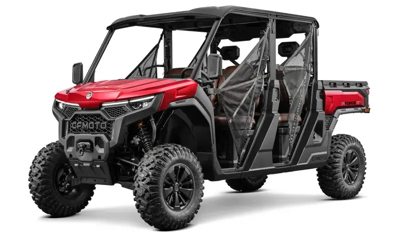 2026 Cfmoto Uforce U10 Pro Red Crew Cab Side By Side 1