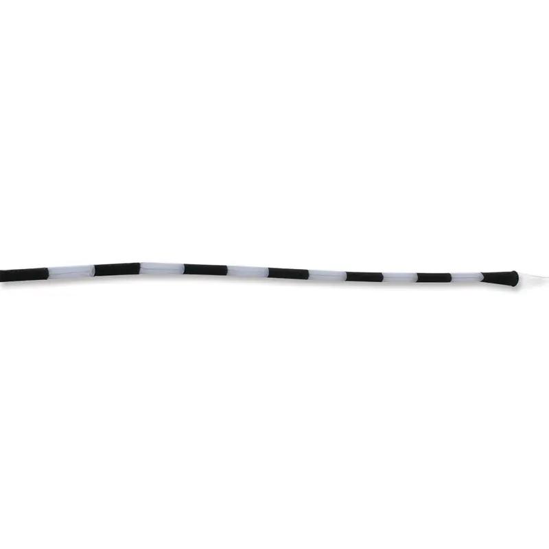 24-Foot Black-And-White Tube-Style Kite Tail 1