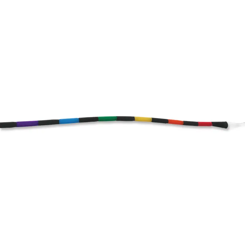 24-Foot Rainbow Tecmo Tube Tail For Aerial Displays 1