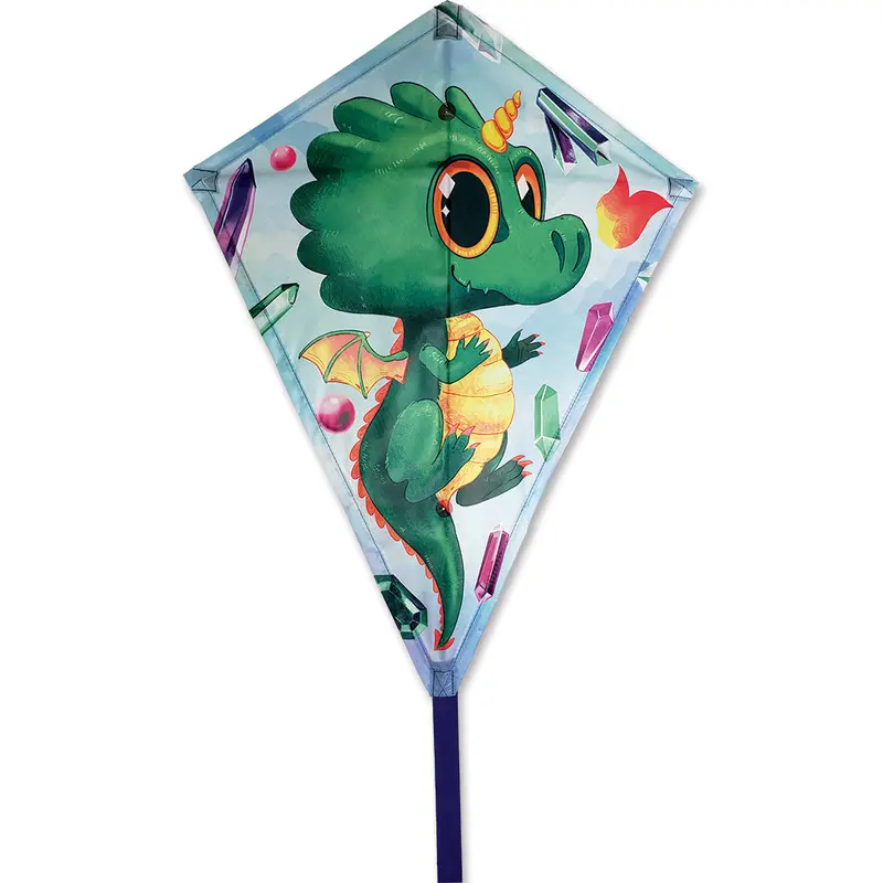 25-Inch Crystal Dragon Diamond Kite 1