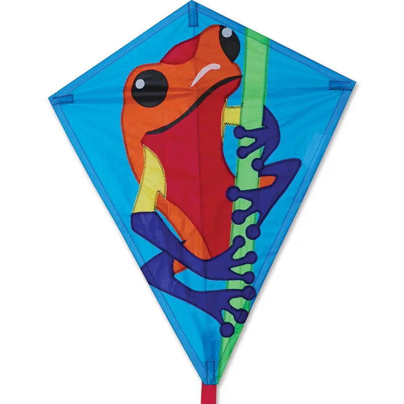 25-Inch Diamond Kite Featuring Poison Dart Design 1