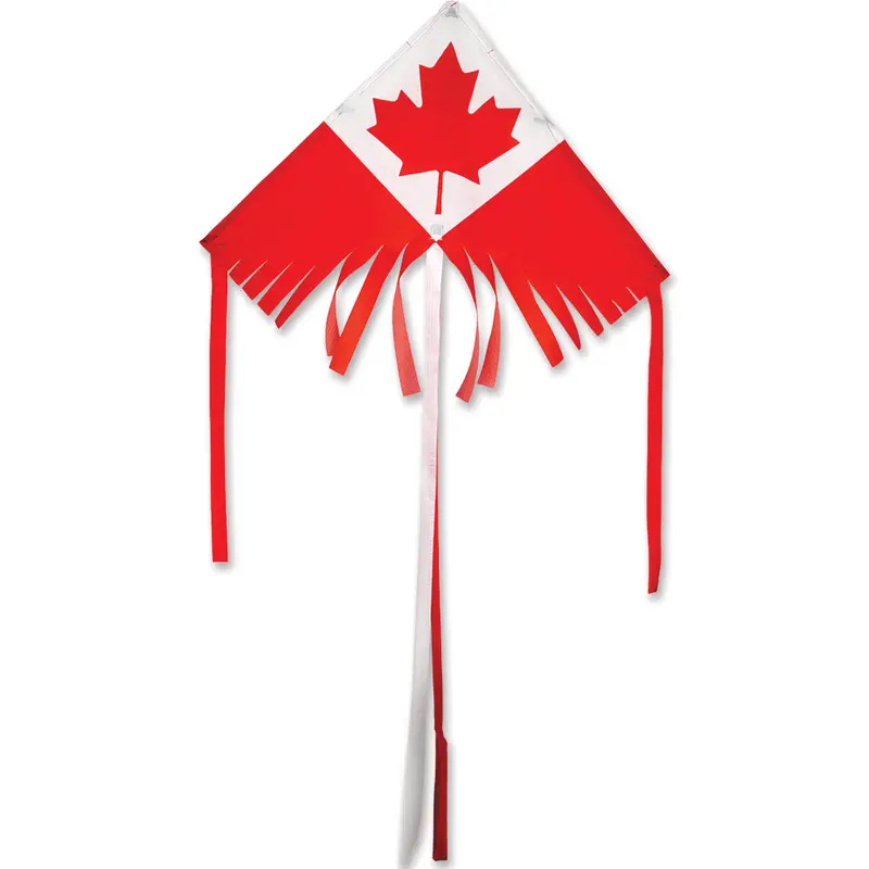 28-Inch Fringe Delta Kite Celebrating Canada’S Flag 1