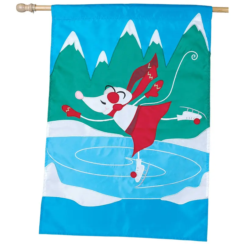 28-Inch Snow Princess Flag For Seasonal Or Themed Celebrations 1