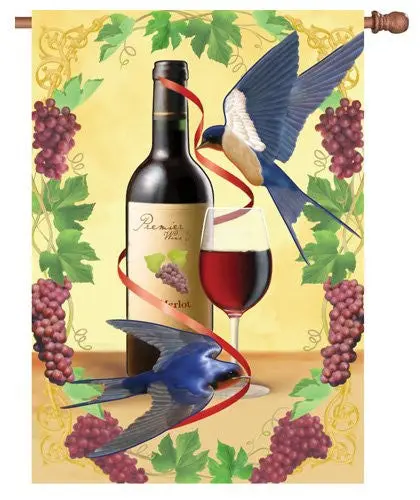 28-Inch Swallows Of Capistrano Garden Flag 1