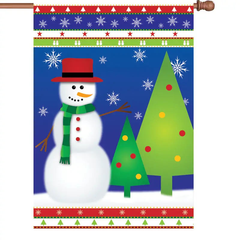 28-Inch Winter Wonderland Seasonal Garden Flag 1
