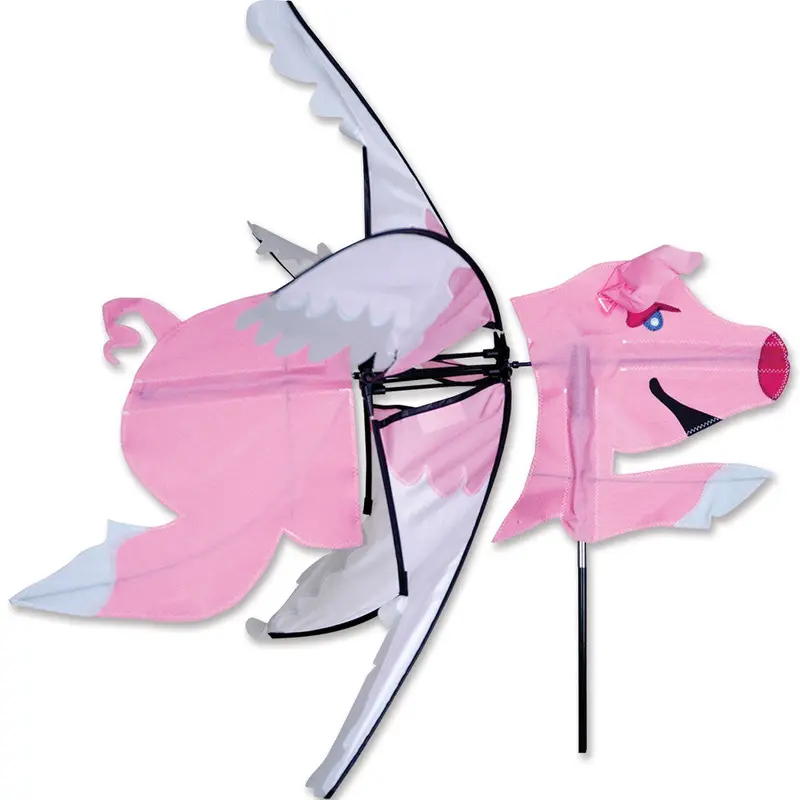 30-Inch Flying Pig Outdoor Spinner 1