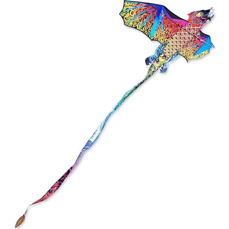 3D Night Fire Dragon Kite 1