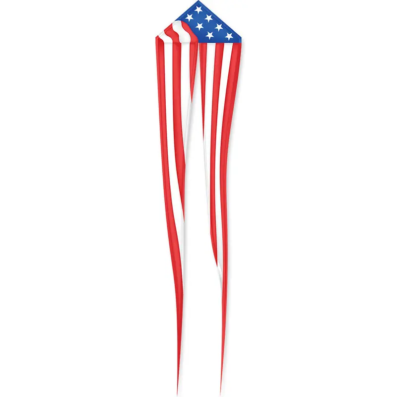 56-Inch Patriotic Delta Kite With Decorative Tails By Bold Innovations 1