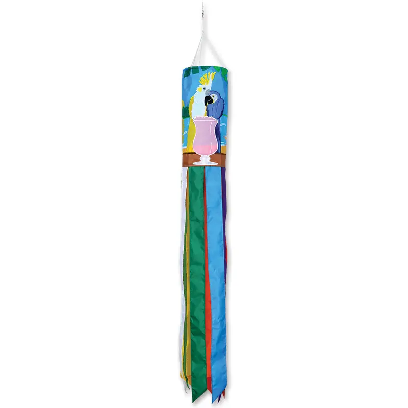 60-Inch '5 O'Clock Somewhere' Embroidered Windsock 1