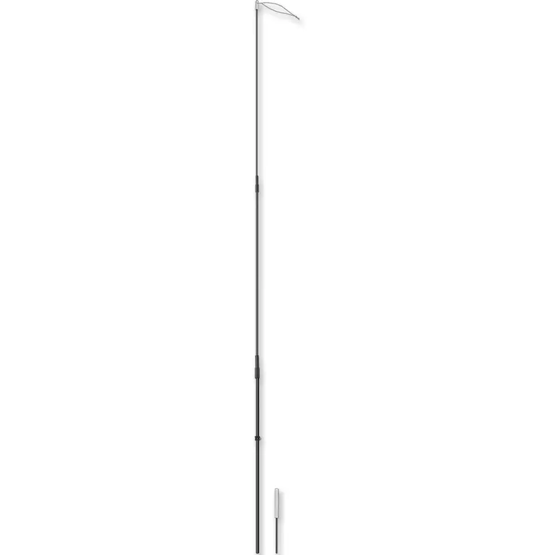 9.5Mm × 8-Foot Rigid Bike Flag Pole With Adapter – Recumbent Compatible 1