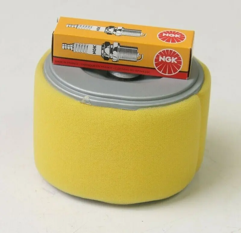 Air Filter And Ngk Bpr6Es Spark Plug For Gx240 And Gx270 (Replaces 17210-Ze2-505) 1