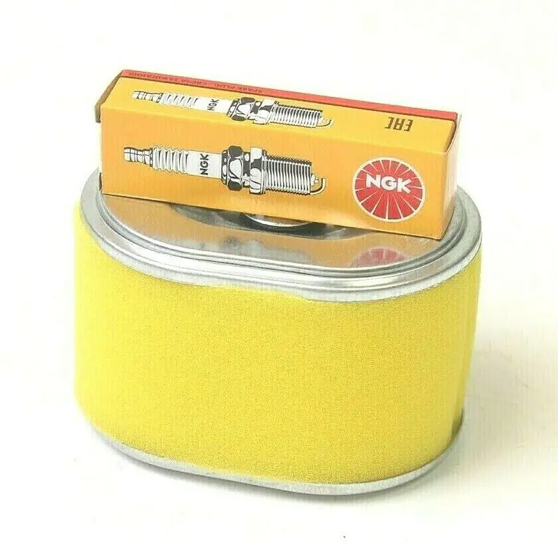 Air Filter And Ngk Bpr6Es Spark Plug Kit For Gx140, Gx160, And Gx200 1