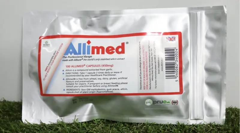 Allimed Allicin Supplement – 100 Capsules (450Mg) 1