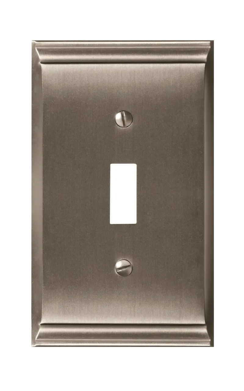 Amerock Candler Wall Plate – Elegant Backplate For Cabinet Pulls 1