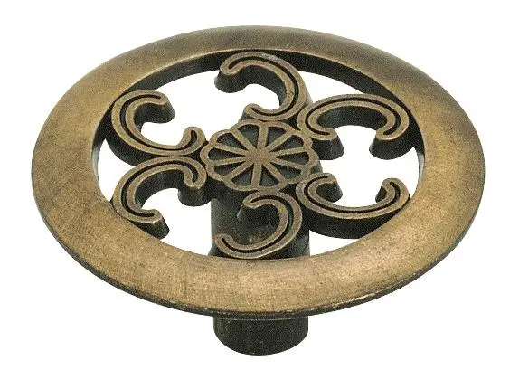 Amerock Everyday Heritage Drawer Knob – Minimalist Pewter Tone 1