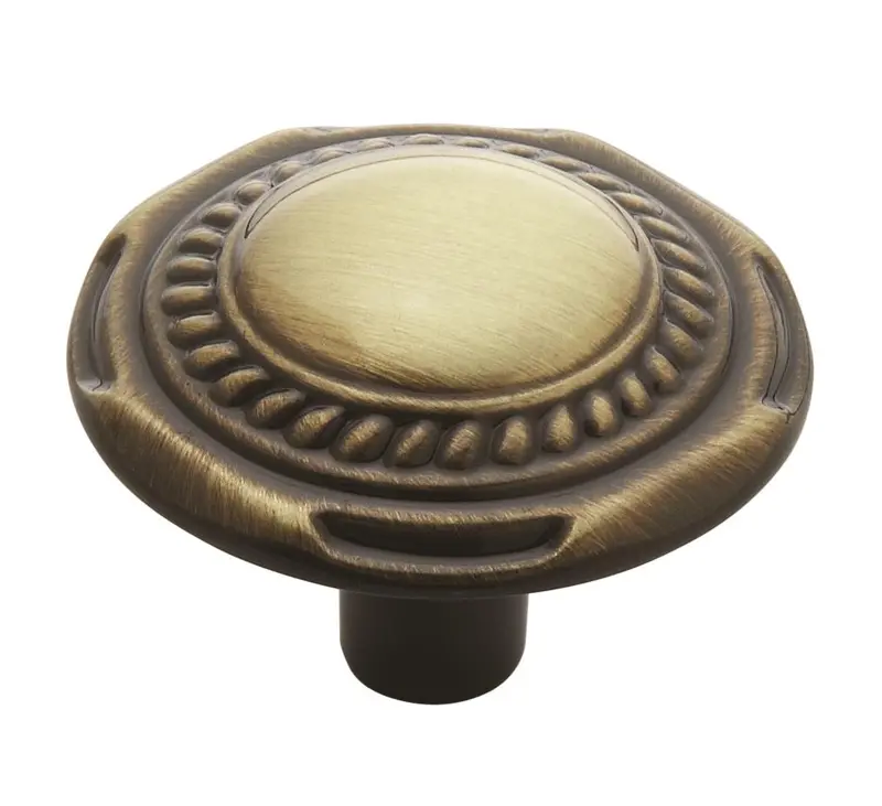 Amerock Everyday Heritage Drawer Knob – Refined Gunmetal Gray Finish 1