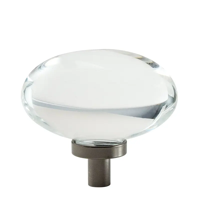 Amerock Glacio Drawer Knob – Modern Stainless Steel Design 1