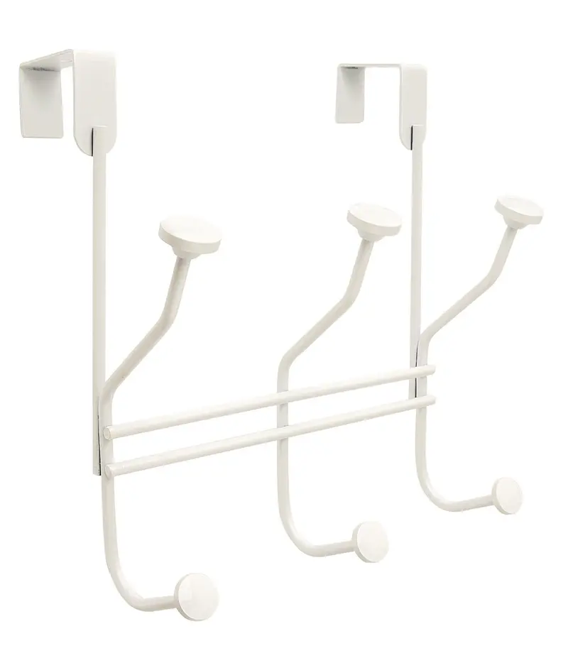 Amerock Over-The-Door Hook – Space-Saving Chrome Organizer 1