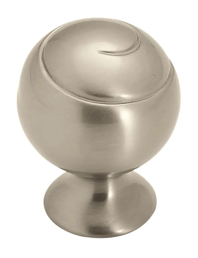Amerock Swirl'Z Cabinet Knob – Contemporary Curved Design 1