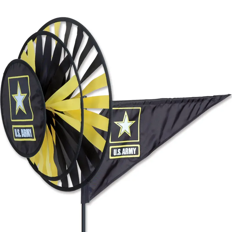 Army-Themed Triple Wind Spinner 1
