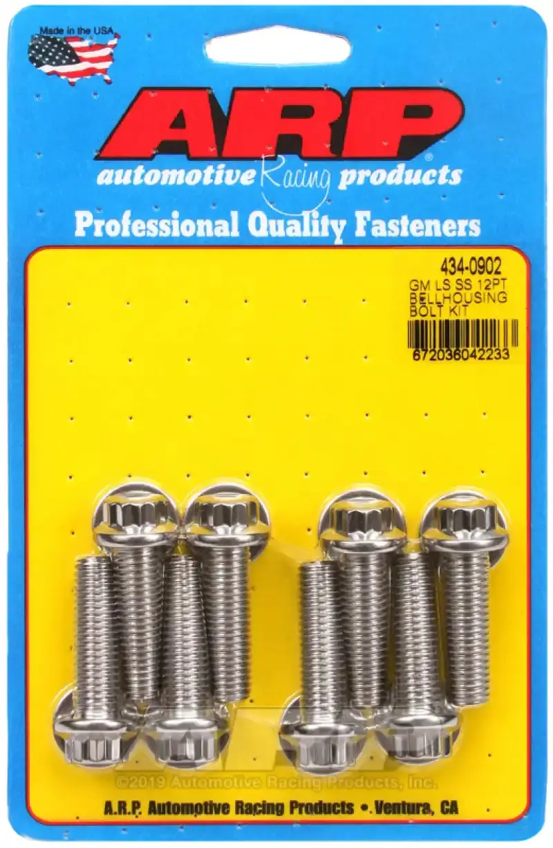 Arp Ls Bellhousing Bolt Kit – 12-Point Chromoly Steel Fasteners For Gm Ls Engine Swaps 1