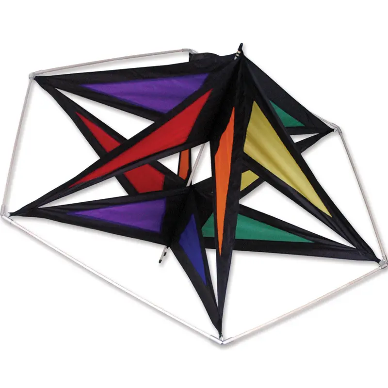 Astro Star Kite In Multicolor Rainbow Finish 1