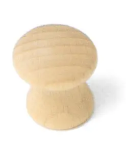 Au Natural Wood Mushroom Cabinet Knob By Laurey 1