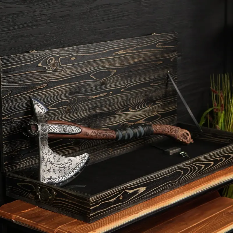 Authentic Leviathan Axe With Glow-In-The-Dark Runes 1
