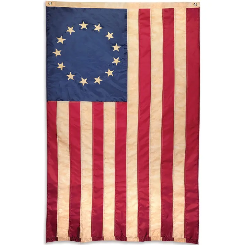 Betsy Ross 36-Inch Grommeted American Flag 1