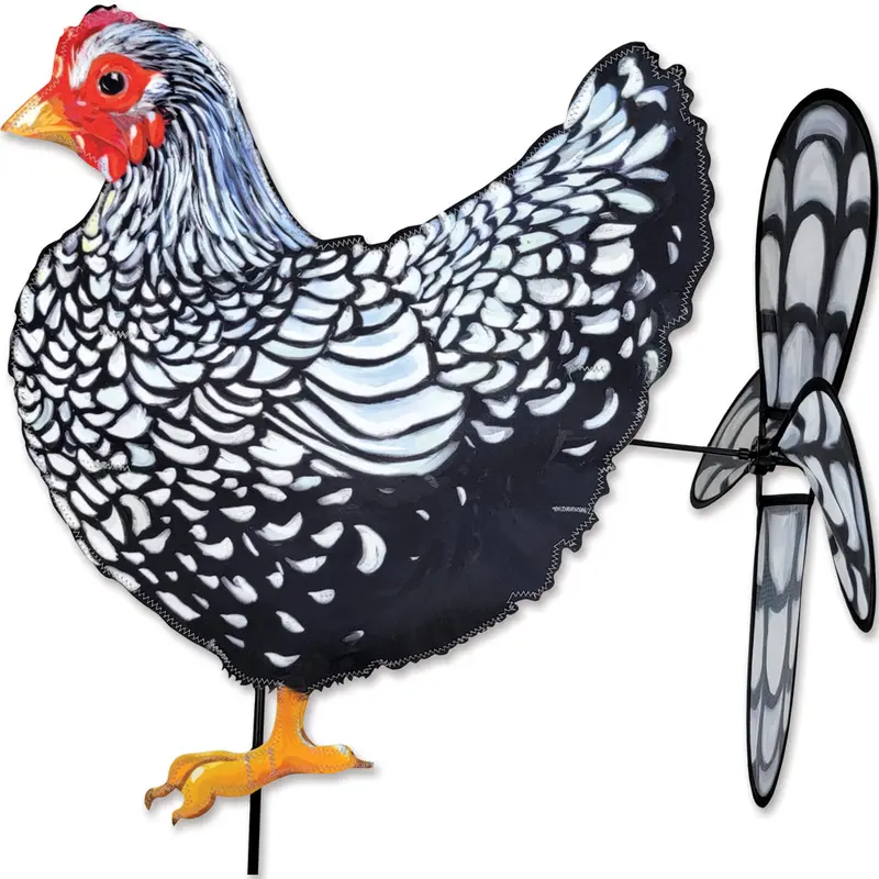 Black-And-White Chicken Deluxe Petite Spinner 1